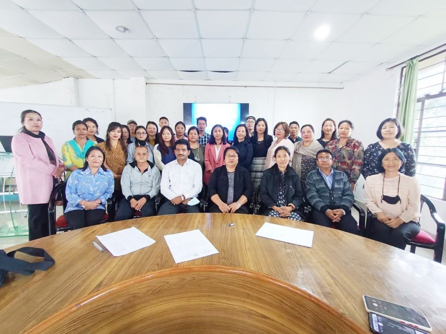 In view of the upcoming changes in the Bachelors degree syllabus, the Department of Education, Nagaland University organised an orientation programme on ‘Implementation of Choice Based Credit System syllabus of BA (Hons) & BA (Gen) in Education’ on June 17 at Kohima Campus, Meriema. Altogether 35 Education Department heads from affiliated colleges under Nagaland University attended the programme.